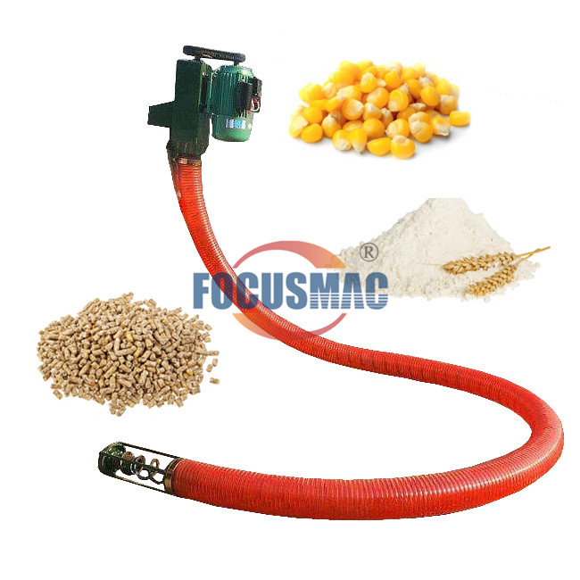 Flexible Screw Conveyor for Grain and Corn