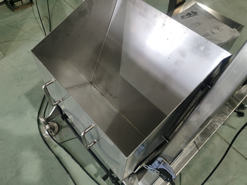 Single Bucket Elevator Stainless Steel Hopper Lift
