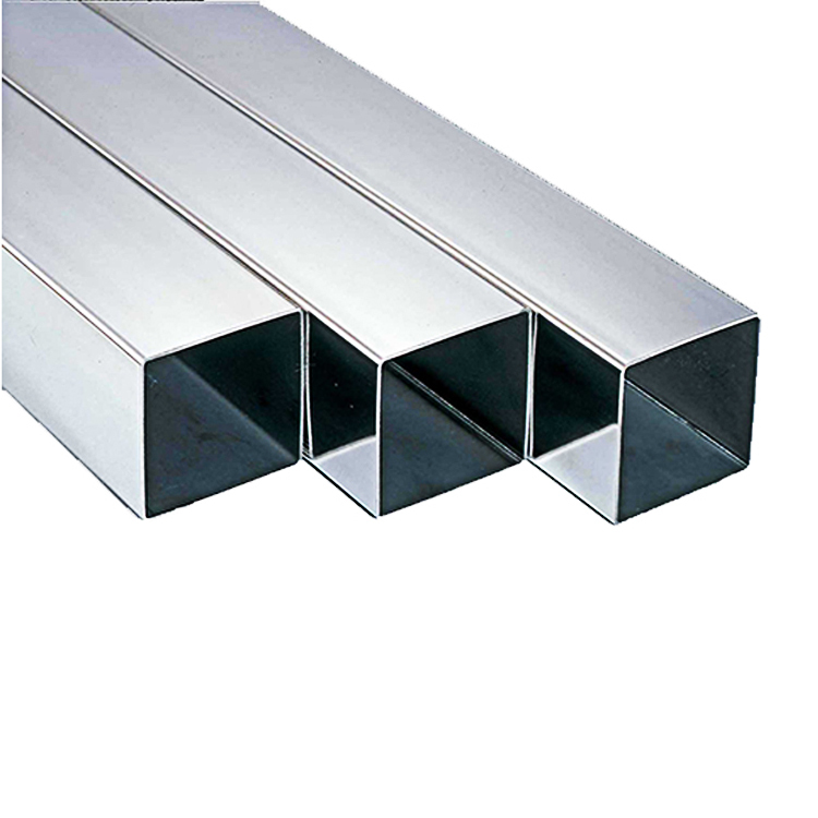 1/8" thick  ASTM A554 316 Stainless Steel Square Tubing Welded and Rectangular Tube