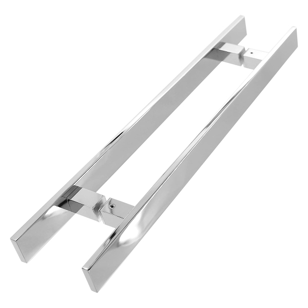 Flat Bar Ladder Pull Handle, Stainless Steel Back to Back Door handle