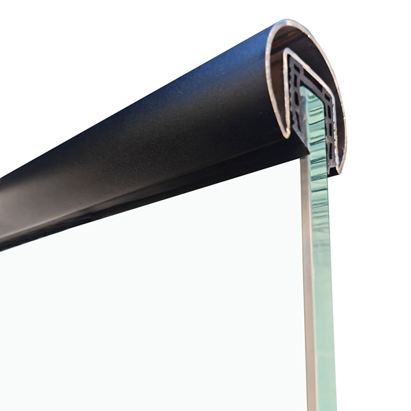 Slot tube for handrail