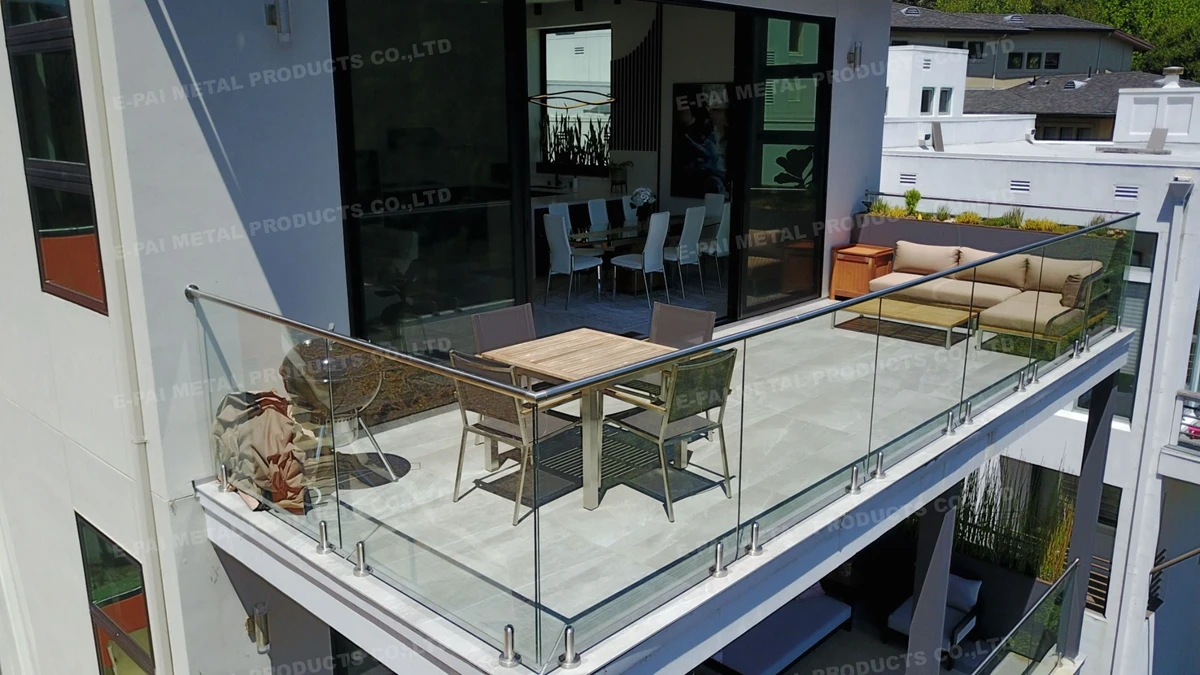 Spigot Glass Railing System