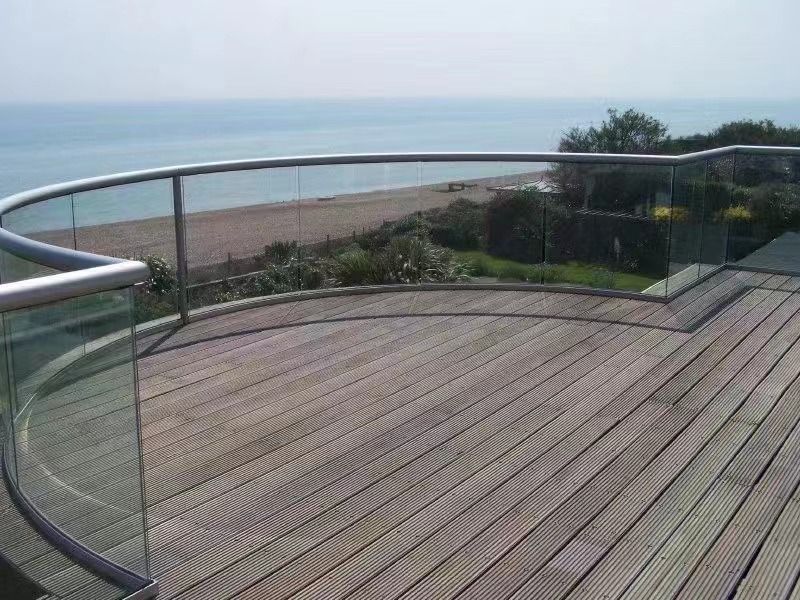 Aluminium Frameless Glass Railing System