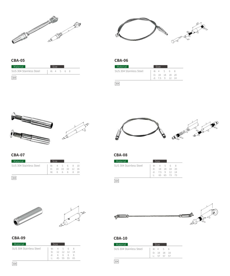 Stainless Steel Balcony Cable Railing Systems