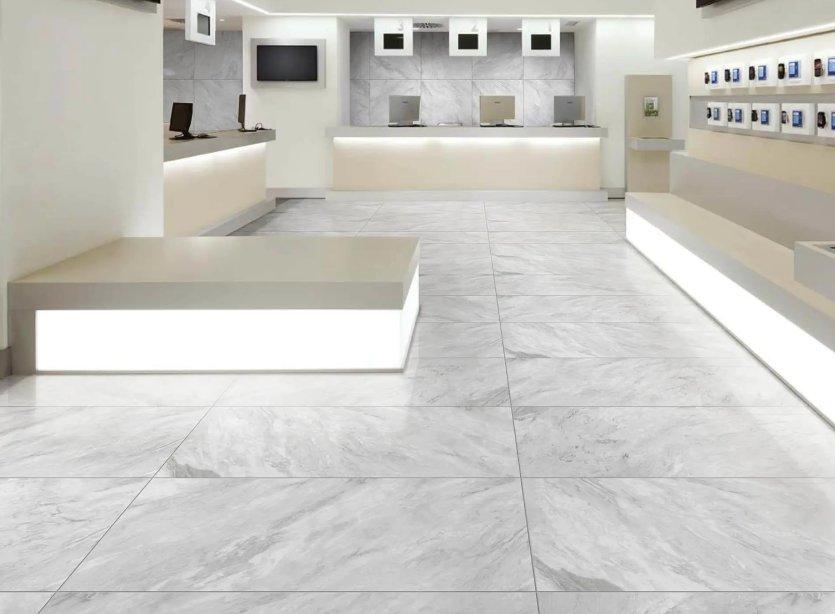 marble porcelain tile floor