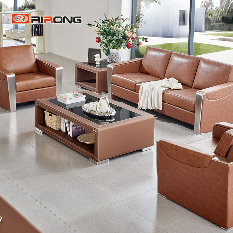 8078  leather sofa set