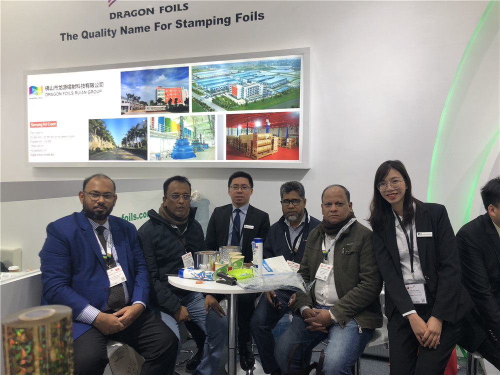 Dragon Foils participated in Labelexpo Asia 2019