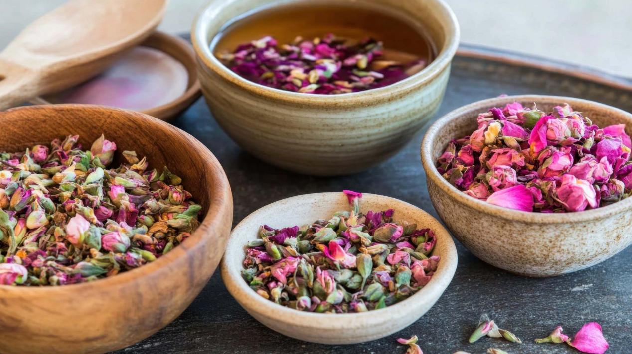 the part of rose plant for Chinese Rose Tea