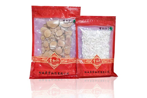 chinese herbal slices