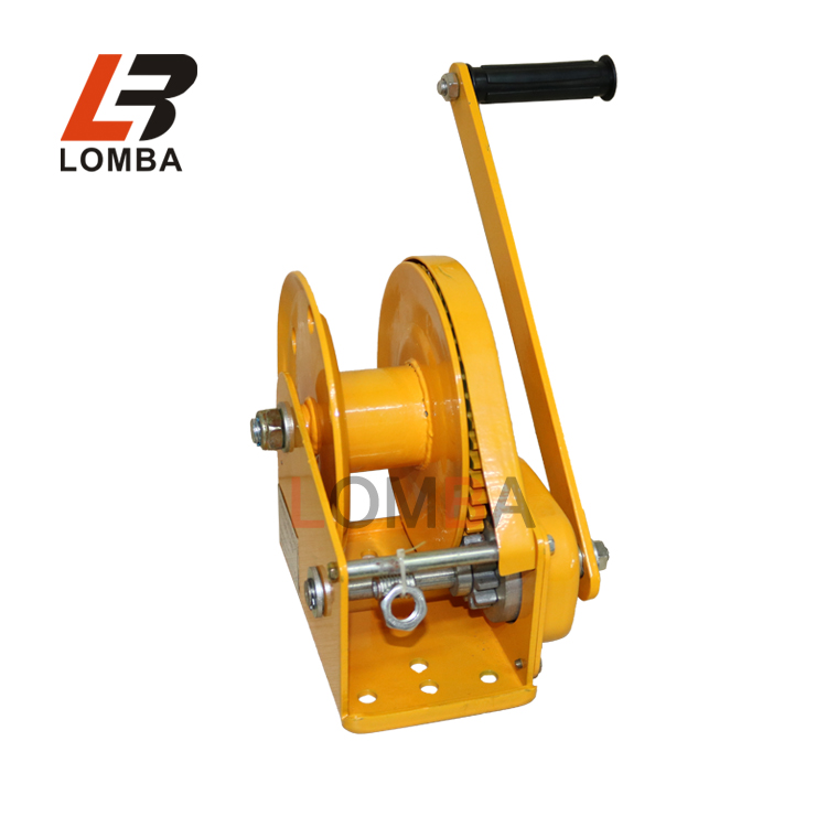 Introduction to the Principle and Use of Hand Winch