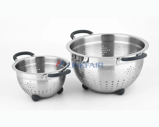 2-piece Colander Cookware Set, 1.5QT, 5QT