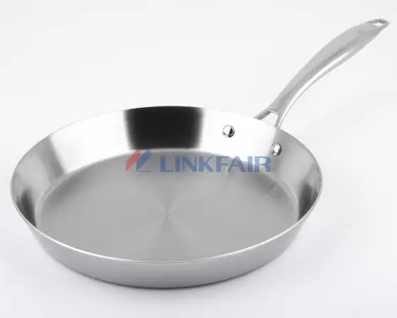 11" Tri-ply Stainless Steel  Fry pan