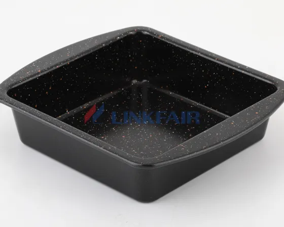 8" Non-stick Square Cake pan, Carbon Steel Cake Pan with Handle