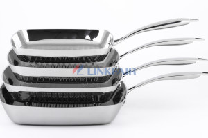 Tri-Ply Stainless Steel Square Grill Pan: Design, Cooking & Selection Tips