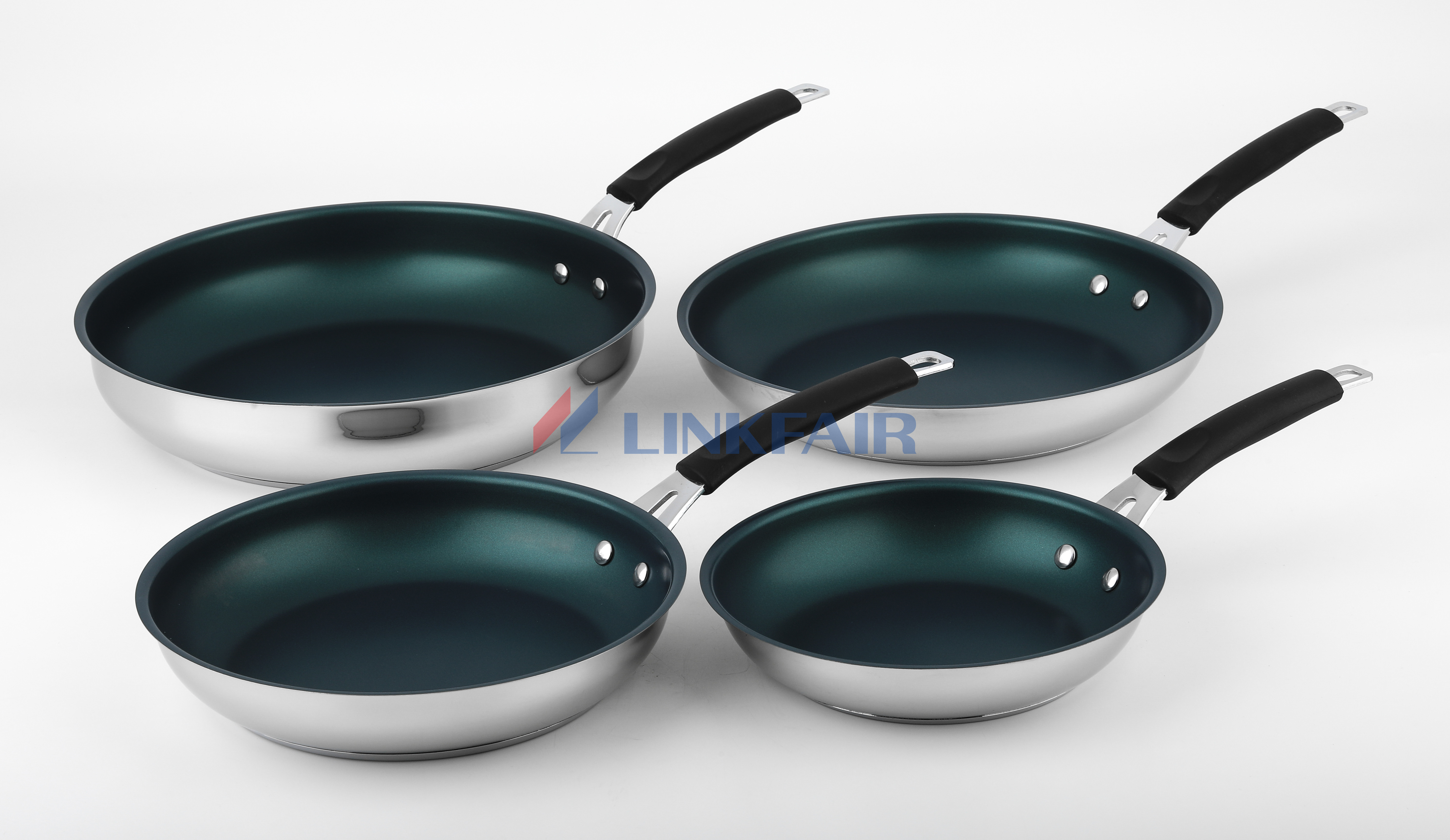 Green Nonstick Frypan: Durable & Eco-friendly