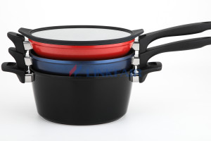 Improving Efficiency and Space with a Stackable Forged Cookware Set