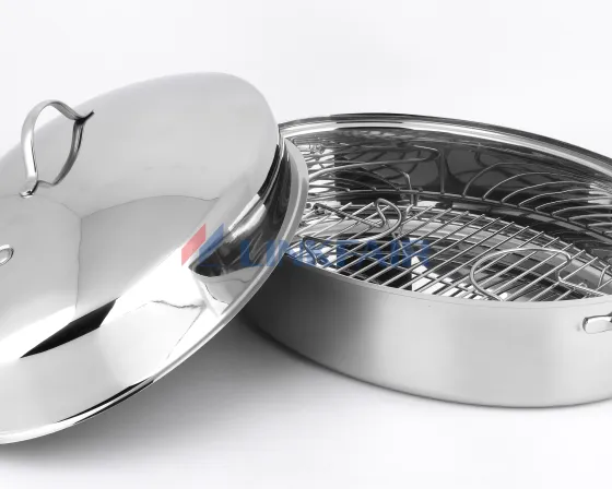 Grilled Chicken Pot, Stainless Steel Roaster Pan