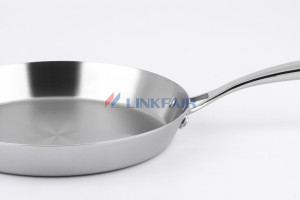 11" Tri-Ply Stainless Steel Fry Pan: A Culinary Essential