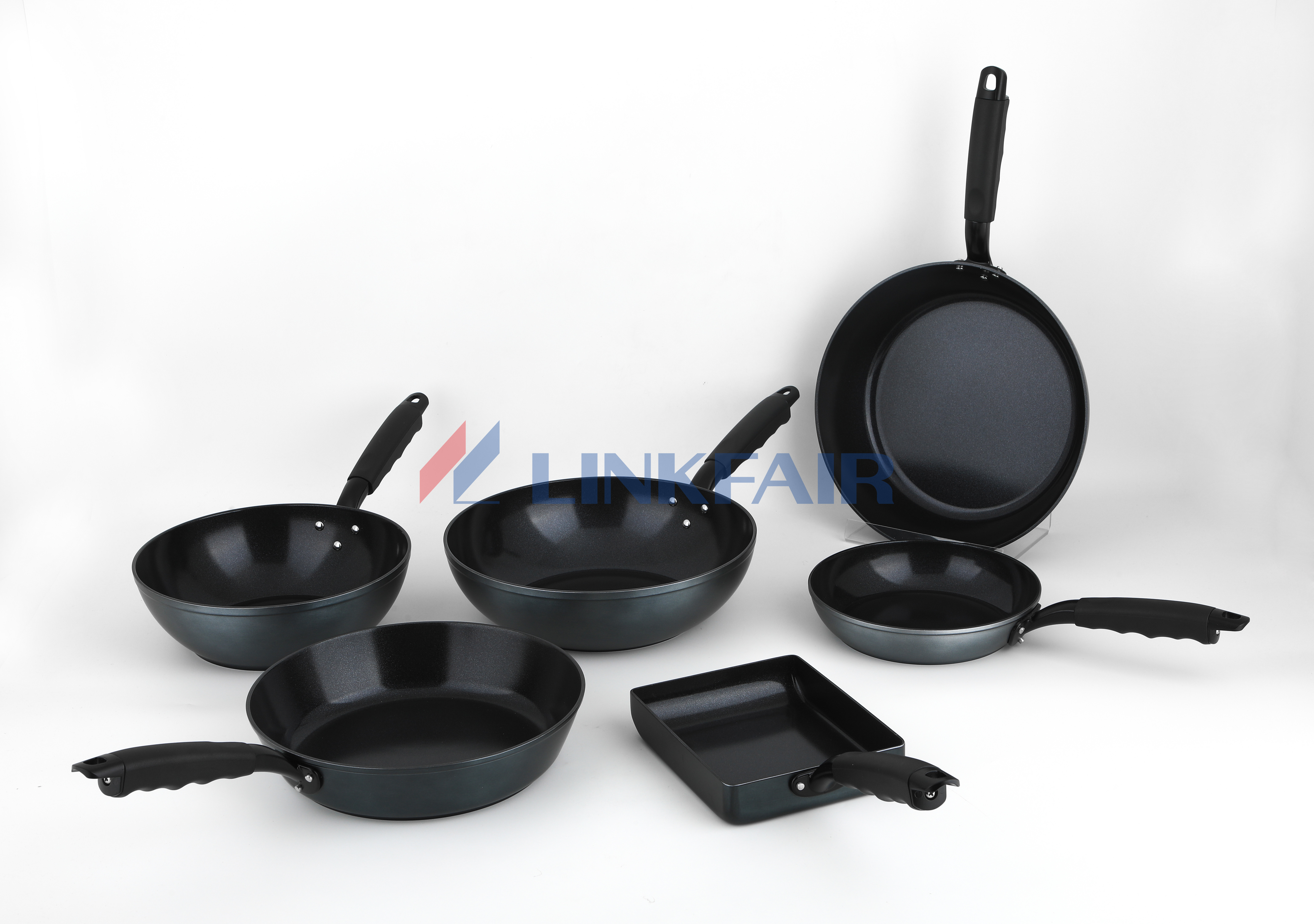 The Elegance and Efficiency of Non Stick Cookware Set with Metallic Black Exterior