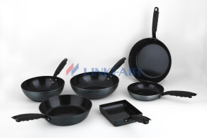 The Elegance and Efficiency of Non Stick Cookware Set with Metallic Black Exterior