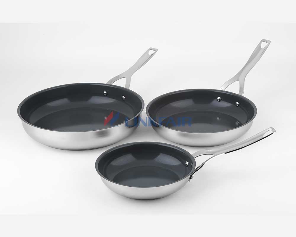 Stainless Steel Induction Frypan