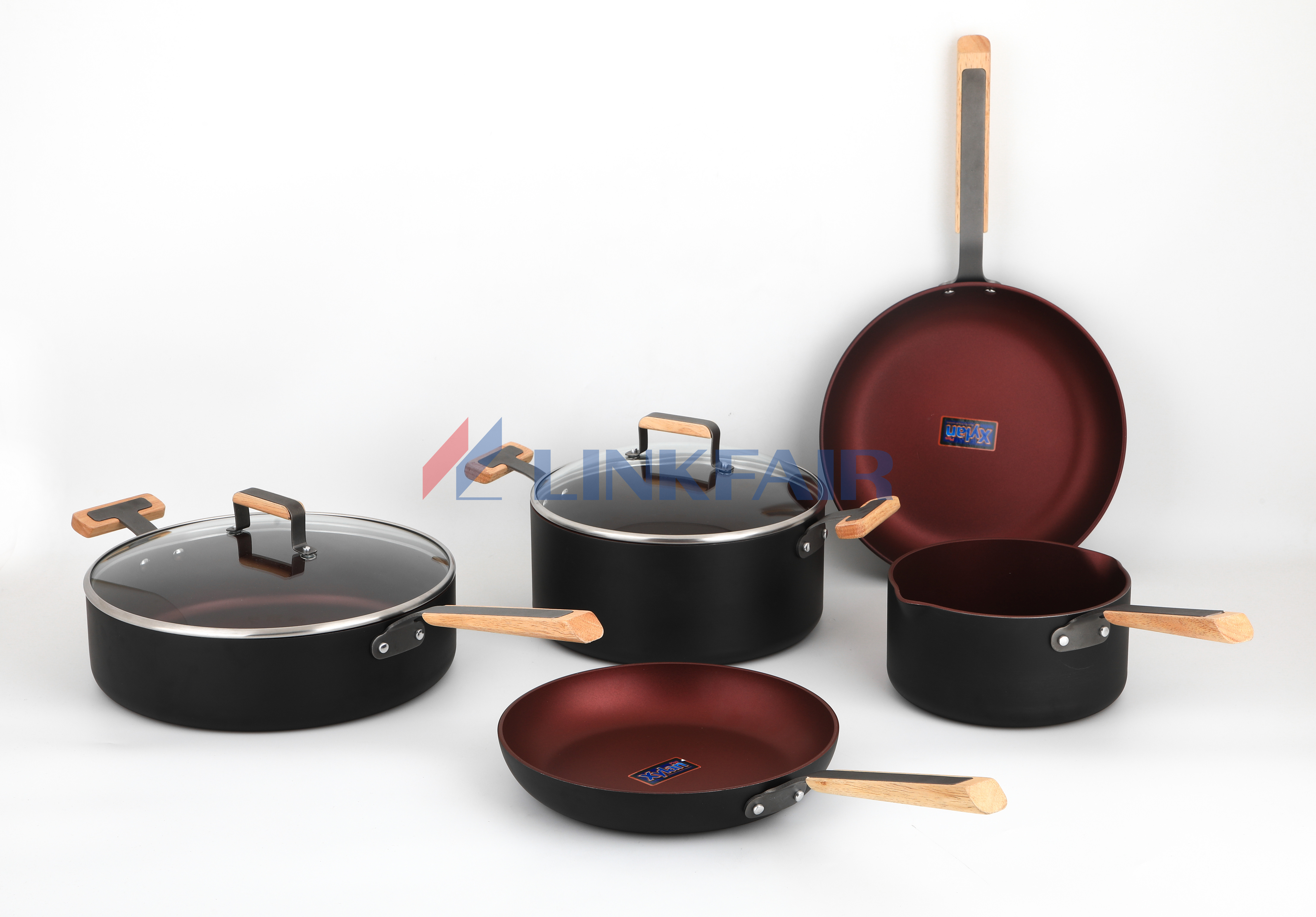 7-piece non-stick cookware set