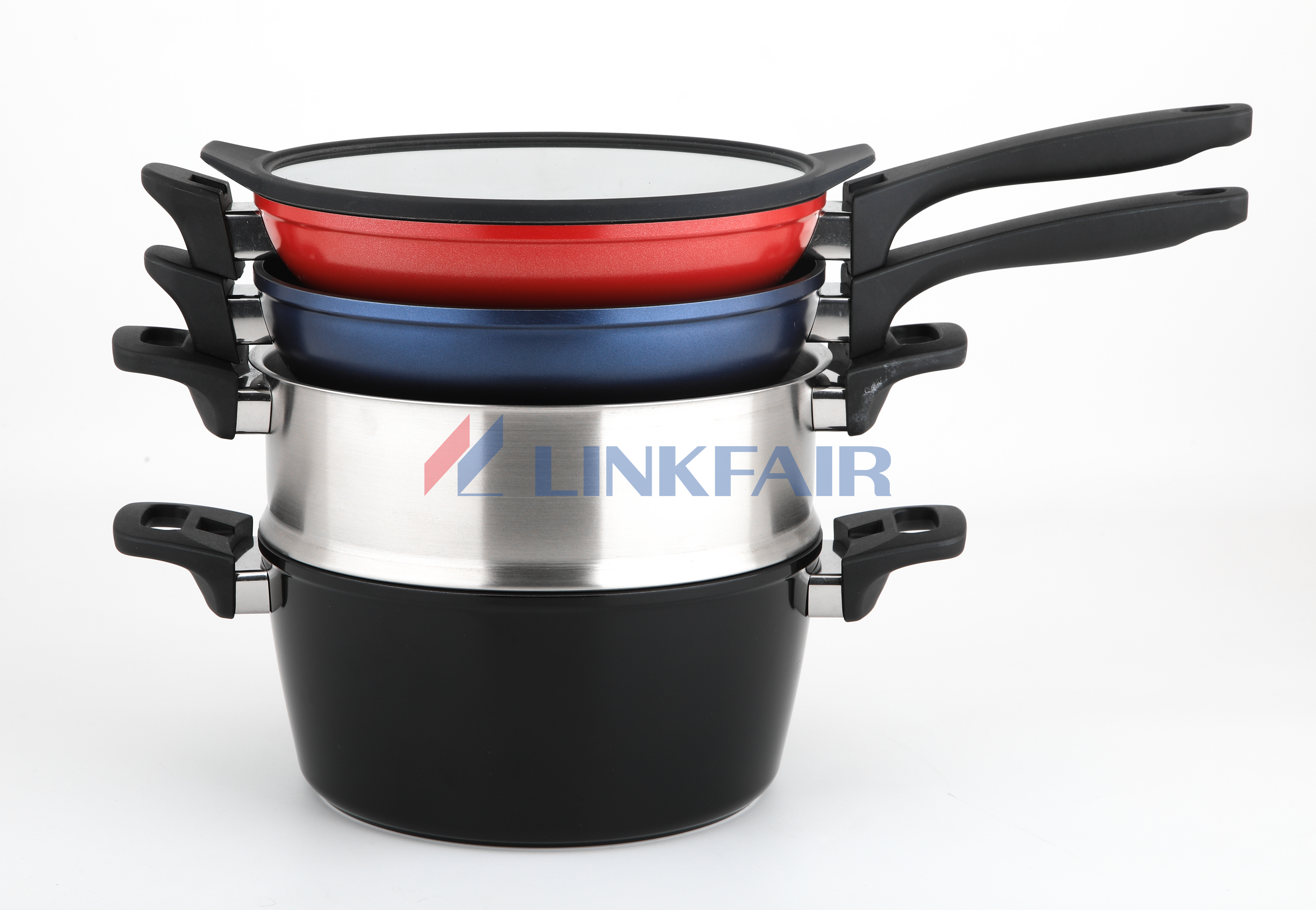 stackable forged cookware set