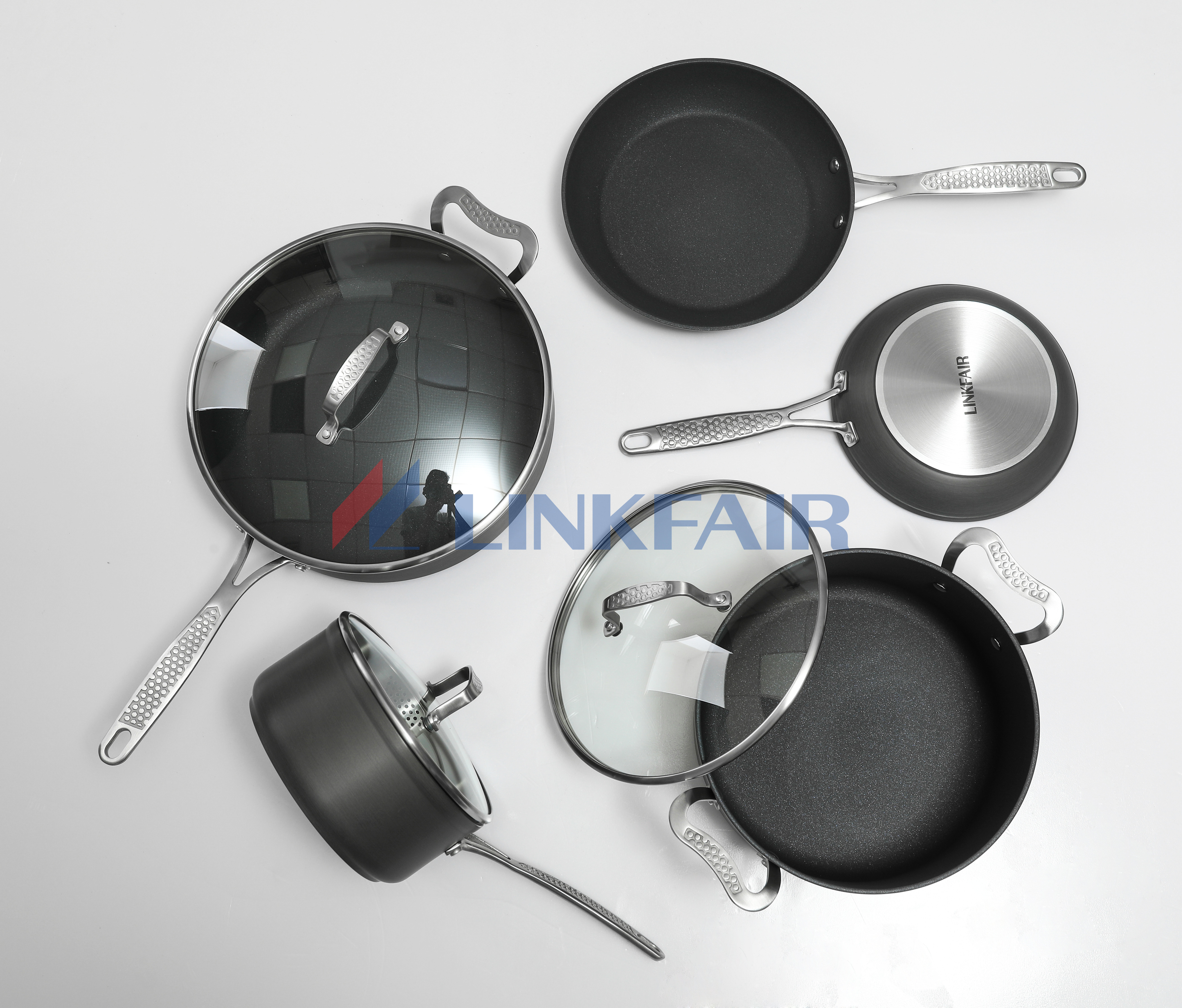 standard professional non-stick coating cookware set