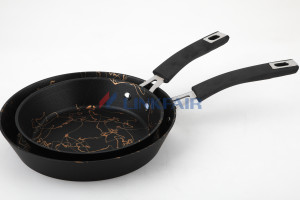 The V Type Aluminum Nonstick Frypan: Culinary Elegance Redefined