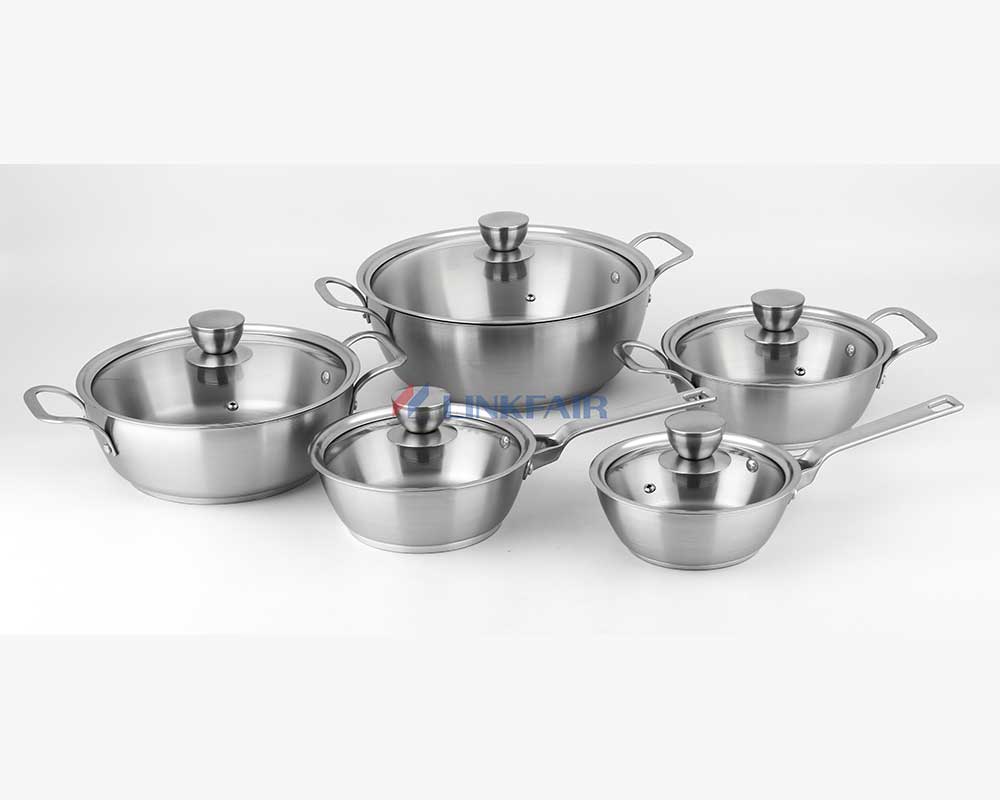 Unveiling Elegance: Stainless Steel Cookware Sets Of Bowl Shape