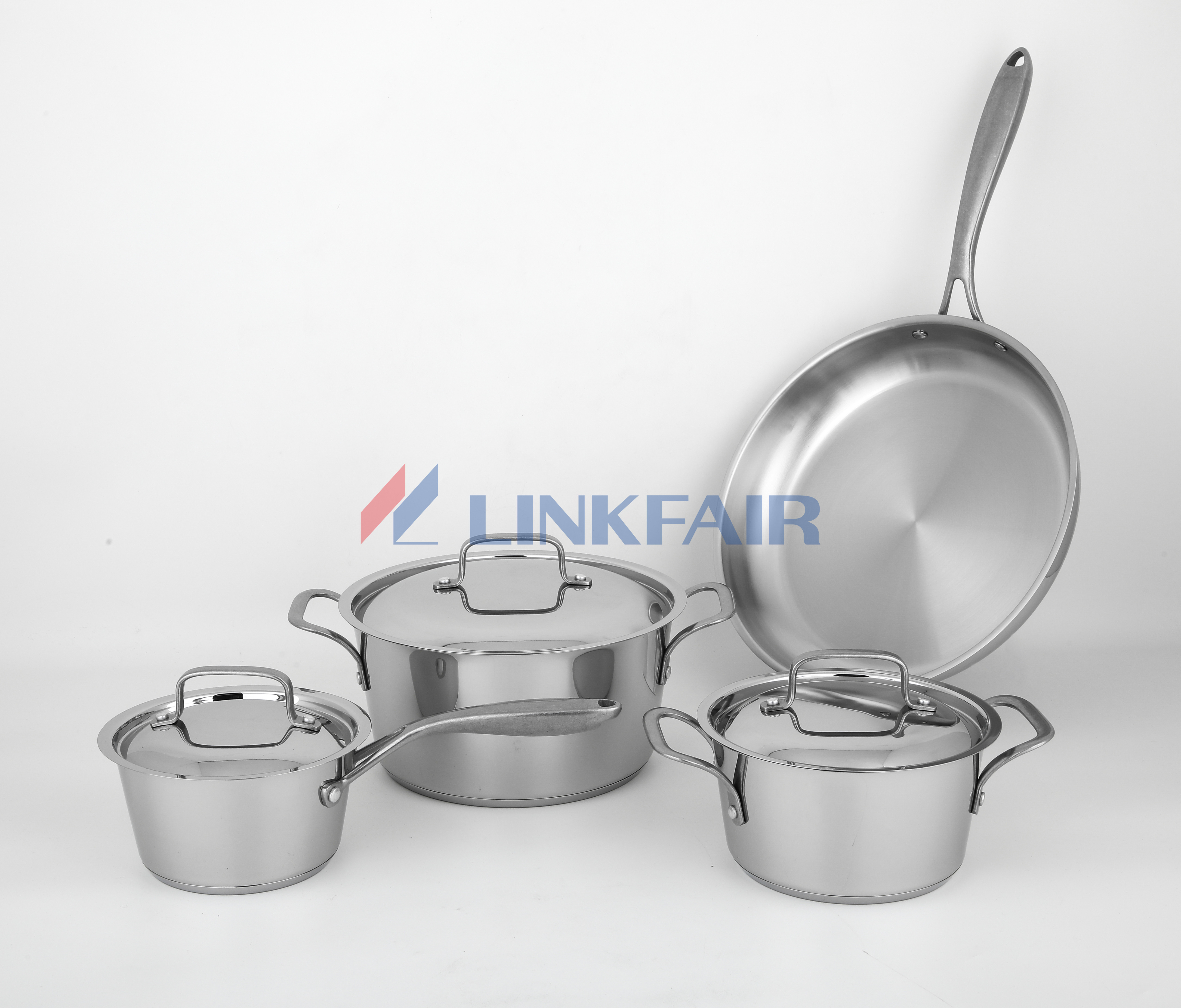 Unleashing Flavor: Stainless Steel Cookware Set of Straight Shape