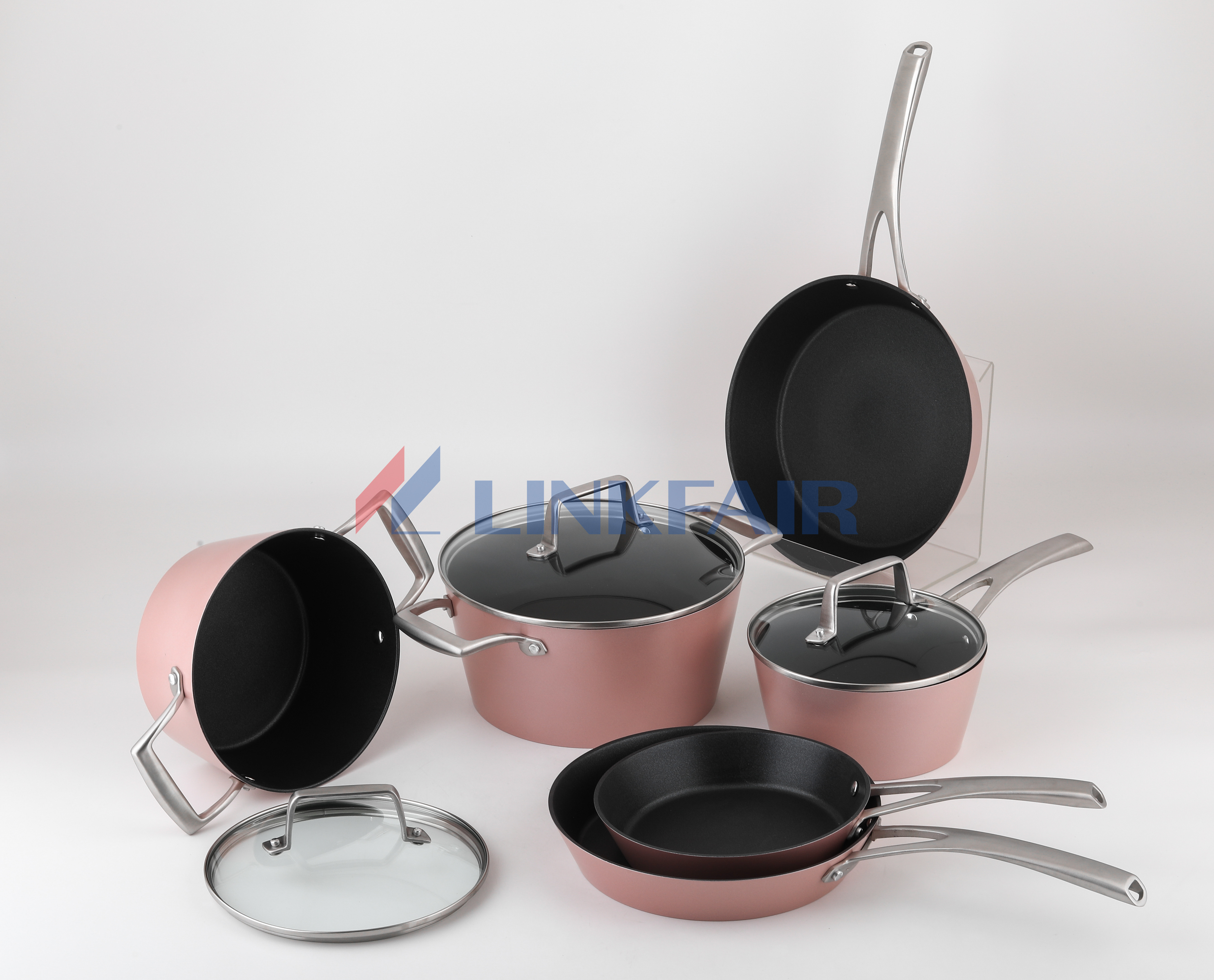 Cooking Made Easy with a 12-Piece Nonstick Cookware Pots and Pans Set