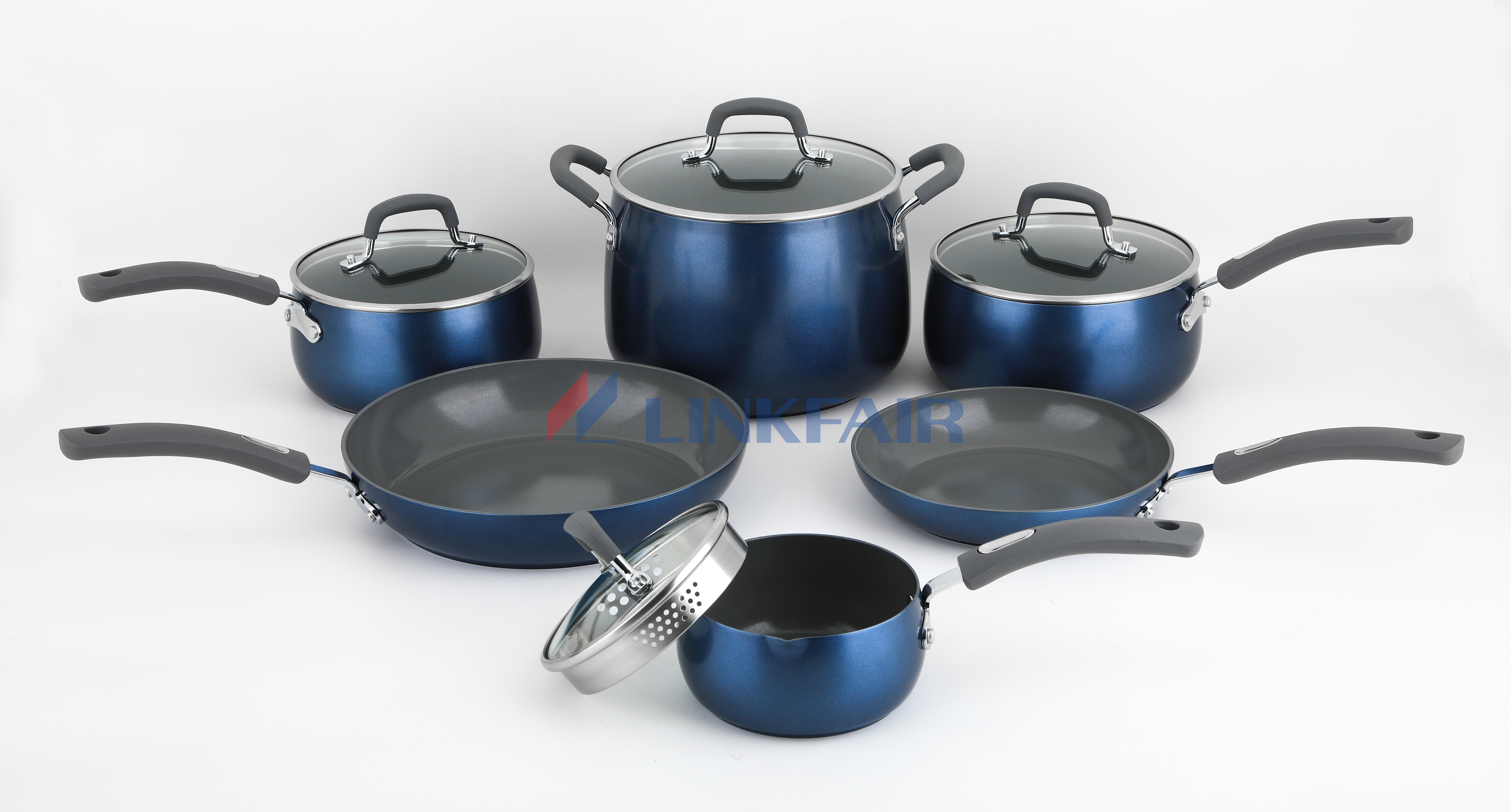 Cooking Essentials: The Non-Stick Coating Belly Shape Cookware Set