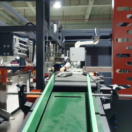 Automatic Small Box Filling In Big Carton Packing System