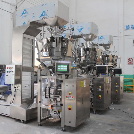 China Granule Packing Machine Manufacturer Mounted with Multihead Weigher