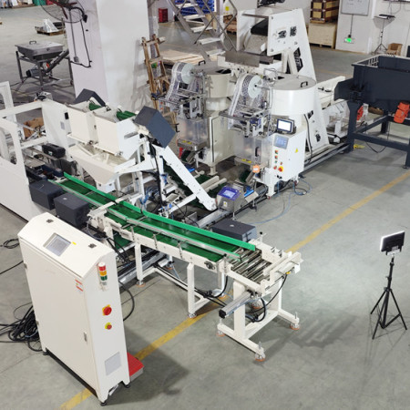 Auto Fastener Packing System Bag In Carton
