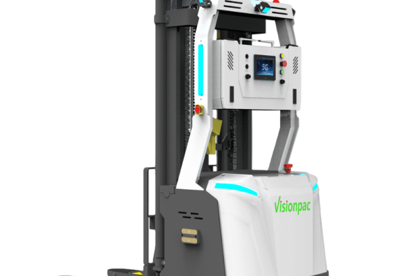 Apilador automatizado Visionpac AGV, transportador de palets inteligente