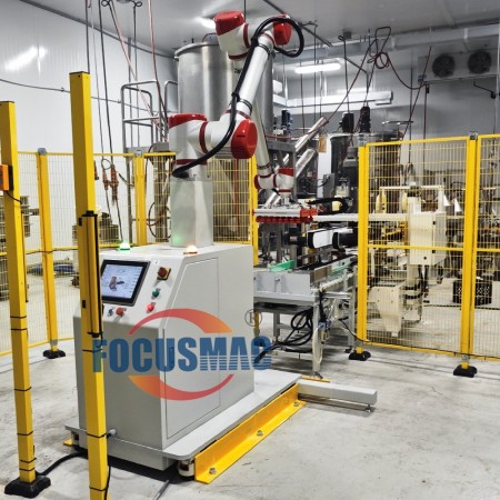 Automatic Cobot Palletizer Robot Arm for Carton Box