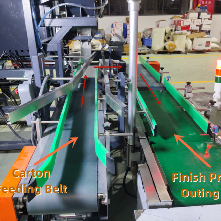 Auto Fastener Packing Large Size Hardware Carton Filling System