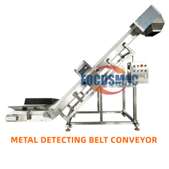 Metal Detecting Belt Conveyor for Food Industrial