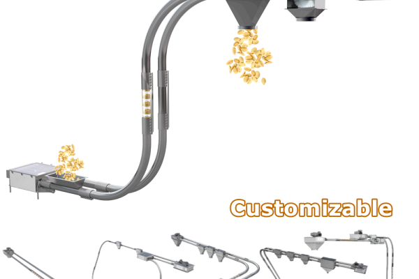 Tubular Drag Chain Conveyor Tube Chain Conveyor Tubular Cable Conveyor