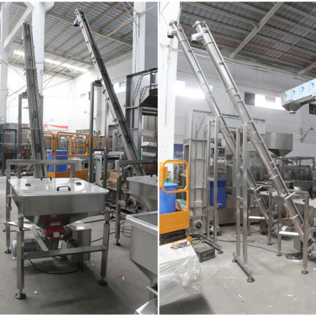 Easy-to-clean U Shape Screw Conveyor