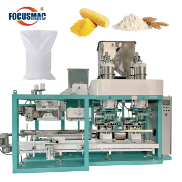Semi-auto 25-50kg Big Bag Powder Packing Machine With Sewing Machine