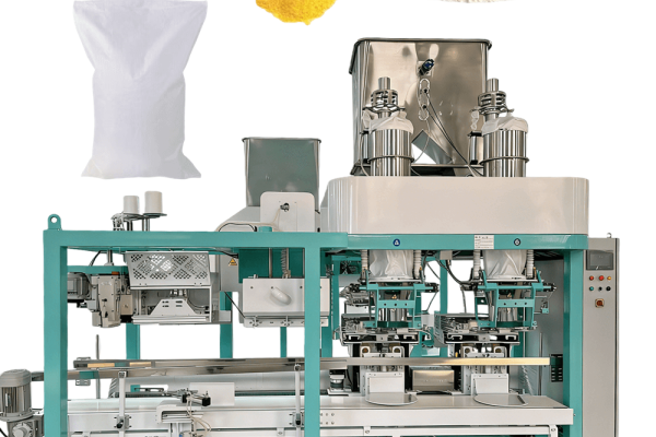 Semi-auto 25-50kg Big Bag Powder Packing Machine With Sewing Machine