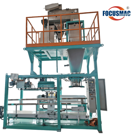 Semi-auto 25-50kg Big Bag Powder Packing Machine With Sewing Machine