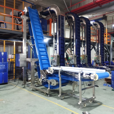 New Design Easy-to-clean PU Belt Conveyor for Food Industry