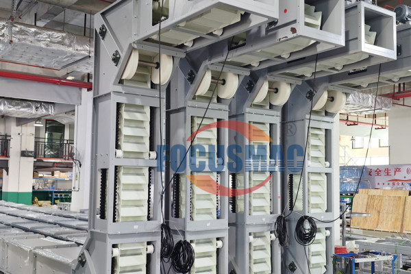 Rubber Chain Bucket Conveyor for Coffee Beans