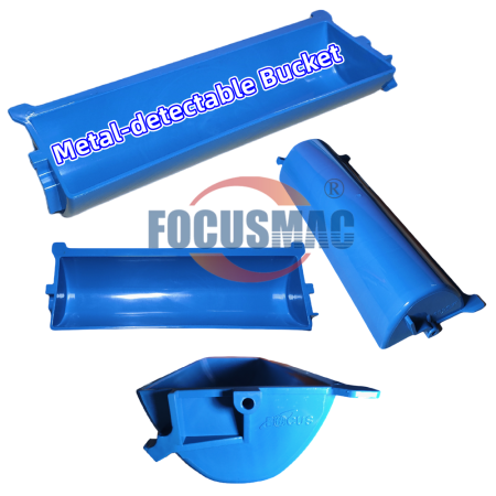 China New Design Metal Detectable Bucket For Food Industry