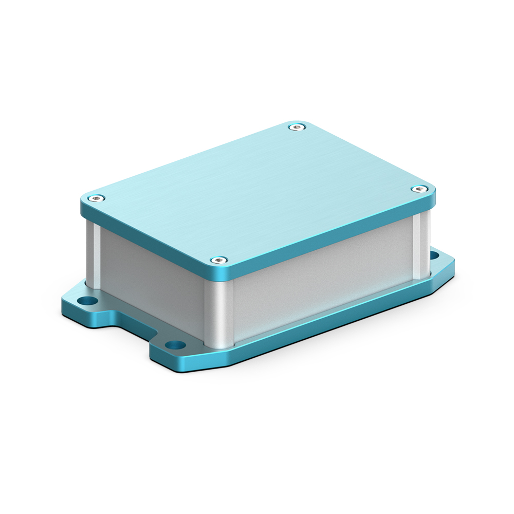 YONGU Waterproof Outdoor Aluminum Metal Extrusion Electronic Control Enclosure IP68 L01A 100*75mm