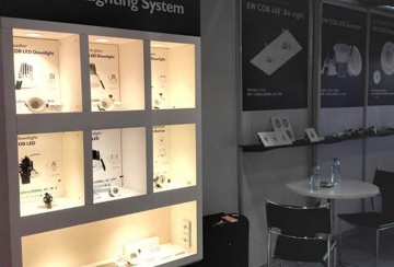 Vertex Smart Control LED-belysning lyser starkt i Doha Exhibition Center